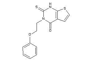 3-(2-phenoxyethyl)-2-thioxo-1H-thieno[2,3-d]pyrimidin-4-one