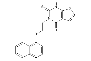 3-[2-(1-naphthoxy)ethyl]-2-thioxo-1H-thieno[2,3-d]pyrimidin-4-one