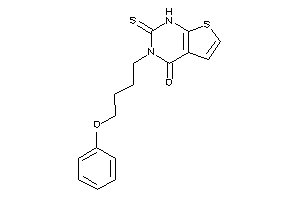 3-(4-phenoxybutyl)-2-thioxo-1H-thieno[2,3-d]pyrimidin-4-one