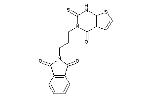 2-[3-(4-keto-2-thioxo-1H-thieno[2,3-d]pyrimidin-3-yl)propyl]isoindoline-1,3-quinone