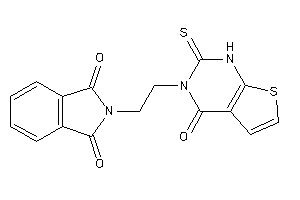 2-[2-(4-keto-2-thioxo-1H-thieno[2,3-d]pyrimidin-3-yl)ethyl]isoindoline-1,3-quinone