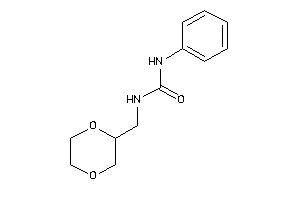 1-(1,4-dioxan-2-ylmethyl)-3-phenyl-urea