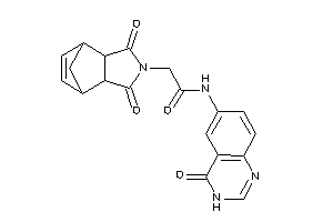 2-(diketoBLAHyl)-N-(4-keto-3H-quinazolin-6-yl)acetamide