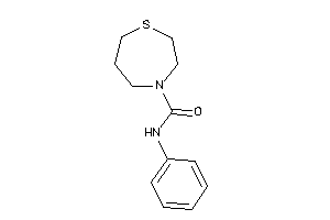 N-phenyl-1,4-thiazepane-4-carboxamide