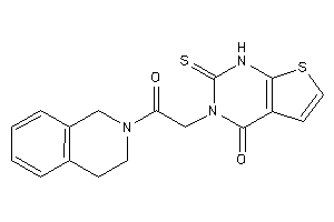 3-[2-(3,4-dihydro-1H-isoquinolin-2-yl)-2-keto-ethyl]-2-thioxo-1H-thieno[2,3-d]pyrimidin-4-one