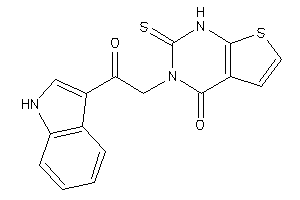 3-[2-(1H-indol-3-yl)-2-keto-ethyl]-2-thioxo-1H-thieno[2,3-d]pyrimidin-4-one