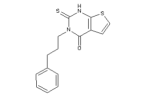 3-(3-phenylpropyl)-2-thioxo-1H-thieno[2,3-d]pyrimidin-4-one