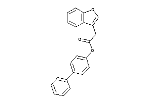 Image of 2-(benzofuran-3-yl)acetic Acid (4-phenylphenyl) Ester