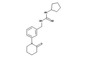 1-cyclopentyl-3-[3-(2-ketopiperidino)benzyl]guanidine