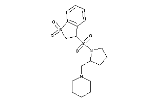 3-[2-(piperidinomethyl)pyrrolidino]sulfonyl-2,3-dihydrobenzothiophene 1,1-dioxide