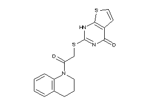 Image of 2-[[2-(3,4-dihydro-2H-quinolin-1-yl)-2-keto-ethyl]thio]-1H-thieno[2,3-d]pyrimidin-4-one