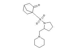 1-[[2-(piperidinomethyl)pyrrolidino]sulfonylmethyl]norbornan-2-one