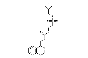 1-[2-(cyclobutylmethylsulfamoyl)ethyl]-3-(isochroman-1-ylmethyl)urea