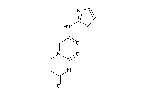 2-(2,4-diketopyrimidin-1-yl)-N-thiazol-2-yl-acetamide