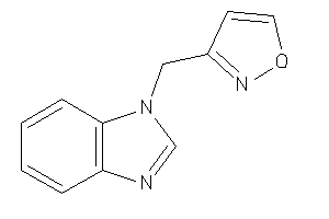 Image of 3-(benzimidazol-1-ylmethyl)isoxazole