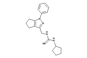 1-cyclopentyl-3-[(1-phenyl-5,6-dihydro-4H-cyclopenta[c]pyrazol-3-yl)methyl]guanidine