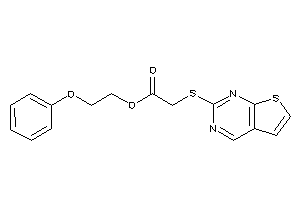 2-(thieno[2,3-d]pyrimidin-2-ylthio)acetic Acid 2-phenoxyethyl Ester