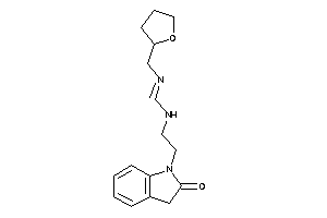 N-[2-(2-ketoindolin-1-yl)ethyl]-N'-(tetrahydrofurfuryl)formamidine