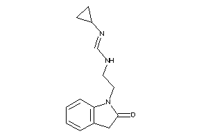 N'-cyclopropyl-N-[2-(2-ketoindolin-1-yl)ethyl]formamidine