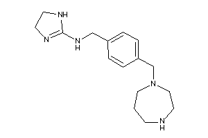 [4-(1,4-diazepan-1-ylmethyl)benzyl]-(2-imidazolin-2-yl)amine