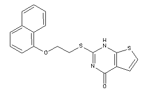 2-[2-(1-naphthoxy)ethylthio]-1H-thieno[2,3-d]pyrimidin-4-one