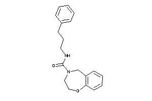 N-(3-phenylpropyl)-3,5-dihydro-2H-1,4-benzoxazepine-4-carboxamide