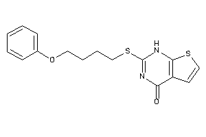 2-(4-phenoxybutylthio)-1H-thieno[2,3-d]pyrimidin-4-one