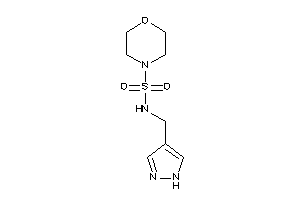 N-(1H-pyrazol-4-ylmethyl)morpholine-4-sulfonamide