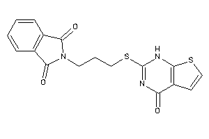 2-[3-[(4-keto-1H-thieno[2,3-d]pyrimidin-2-yl)thio]propyl]isoindoline-1,3-quinone