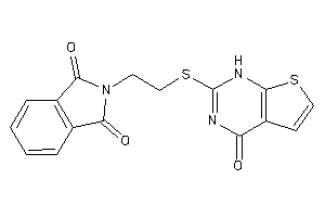 Image of 2-[2-[(4-keto-1H-thieno[2,3-d]pyrimidin-2-yl)thio]ethyl]isoindoline-1,3-quinone