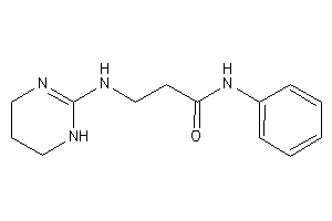 N-phenyl-3-(1,4,5,6-tetrahydropyrimidin-2-ylamino)propionamide