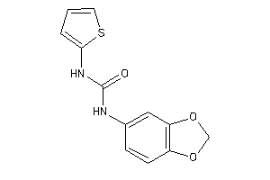 1-(1,3-benzodioxol-5-yl)-3-(2-thienyl)urea