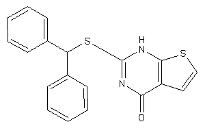 2-(benzhydrylthio)-1H-thieno[2,3-d]pyrimidin-4-one