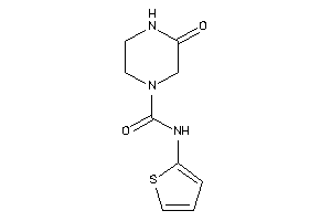 Image of 3-keto-N-(2-thienyl)piperazine-1-carboxamide