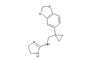 [1-(1,3-benzodioxol-5-yl)cyclopropyl]methyl-(2-imidazolin-2-yl)amine