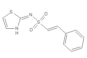 Image of 2-phenyl-N-(4-thiazolin-2-ylidene)ethenesulfonamide