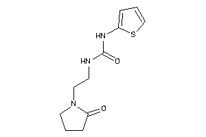 1-[2-(2-ketopyrrolidino)ethyl]-3-(2-thienyl)urea