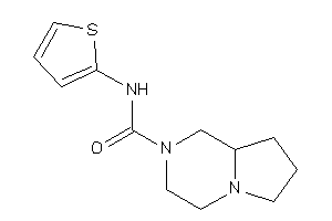 Image of N-(2-thienyl)-3,4,6,7,8,8a-hexahydro-1H-pyrrolo[1,2-a]pyrazine-2-carboxamide