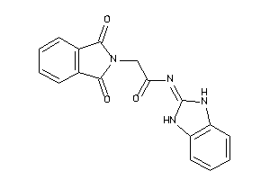 Image of N-(1,3-dihydrobenzimidazol-2-ylidene)-2-phthalimido-acetamide
