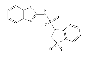 N-(1,3-benzothiazol-2-yl)-1,1-diketo-2,3-dihydrobenzothiophene-3-sulfonamide