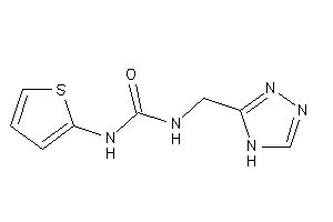 1-(2-thienyl)-3-(4H-1,2,4-triazol-3-ylmethyl)urea