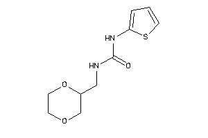 1-(1,4-dioxan-2-ylmethyl)-3-(2-thienyl)urea