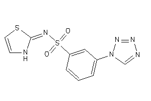 3-(tetrazol-1-yl)-N-(4-thiazolin-2-ylidene)benzenesulfonamide