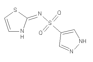 N-(4-thiazolin-2-ylidene)-1H-pyrazole-4-sulfonamide