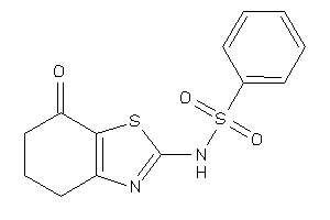 N-(7-keto-5,6-dihydro-4H-1,3-benzothiazol-2-yl)benzenesulfonamide