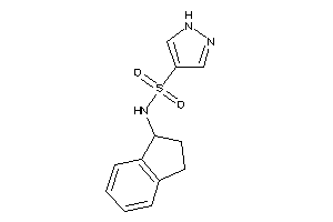 N-indan-1-yl-1H-pyrazole-4-sulfonamide