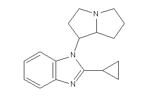 2-cyclopropyl-1-pyrrolizidin-1-yl-benzimidazole