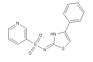 N-(4-phenyl-4-thiazolin-2-ylidene)pyridine-3-sulfonamide