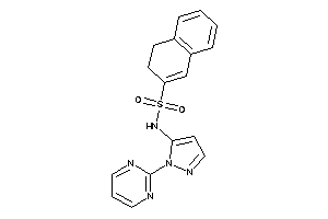 Image of N-[2-(2-pyrimidyl)pyrazol-3-yl]-3,4-dihydronaphthalene-2-sulfonamide