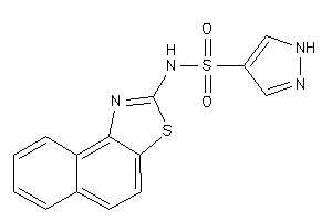 N-benzo[e][1,3]benzothiazol-2-yl-1H-pyrazole-4-sulfonamide